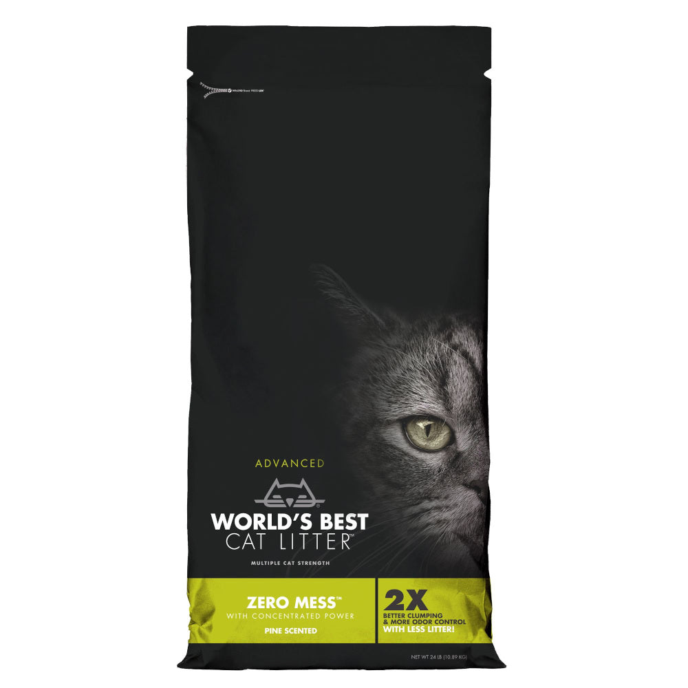 World??s Best Cat Litter Zero Mess Pine Scented Multiple Cat Clumping Corn Kennel Cat Litter
