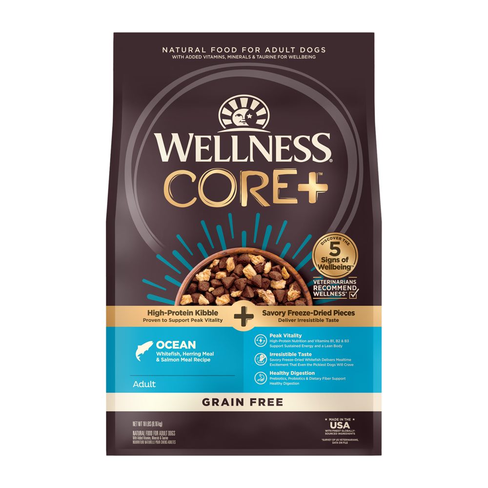 Wellness CORE+ (RawRev) Ocean Adult Grain-Free Dry Dog Food