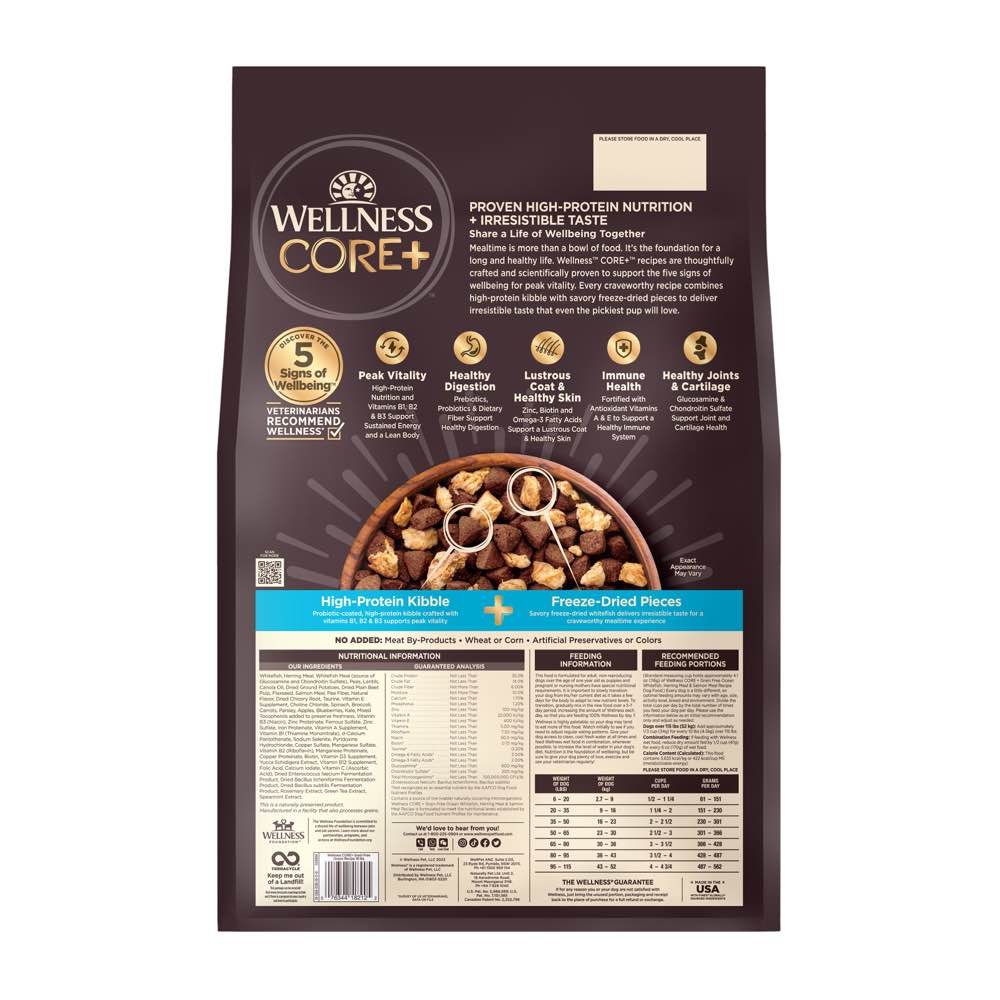 Wellness CORE+ (RawRev) Ocean Adult Grain-Free Dry Dog Food