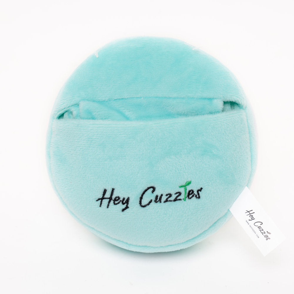 Hey Cuzzies Interactive Hide N Seek Macaroon Dog Toy