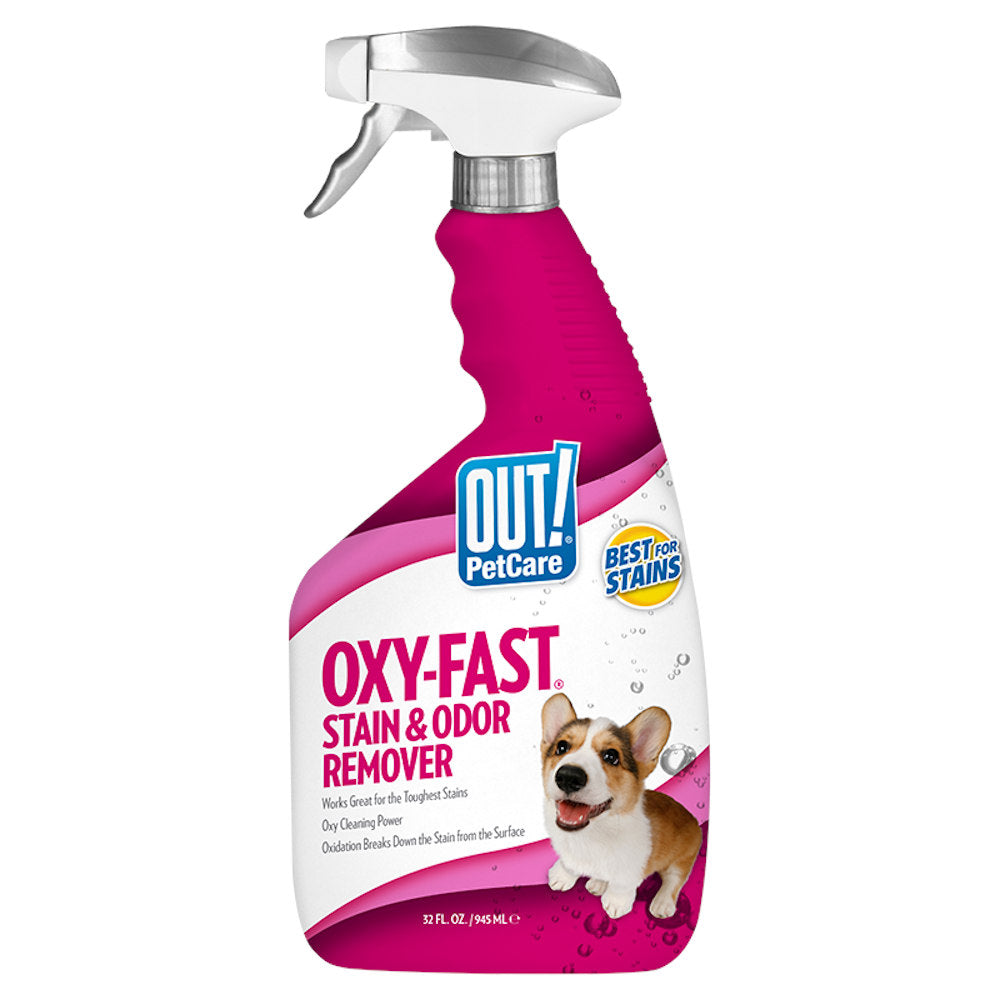 OUT! Oxy-Fast Stain & Odor Remover Spray For Pets 945ml