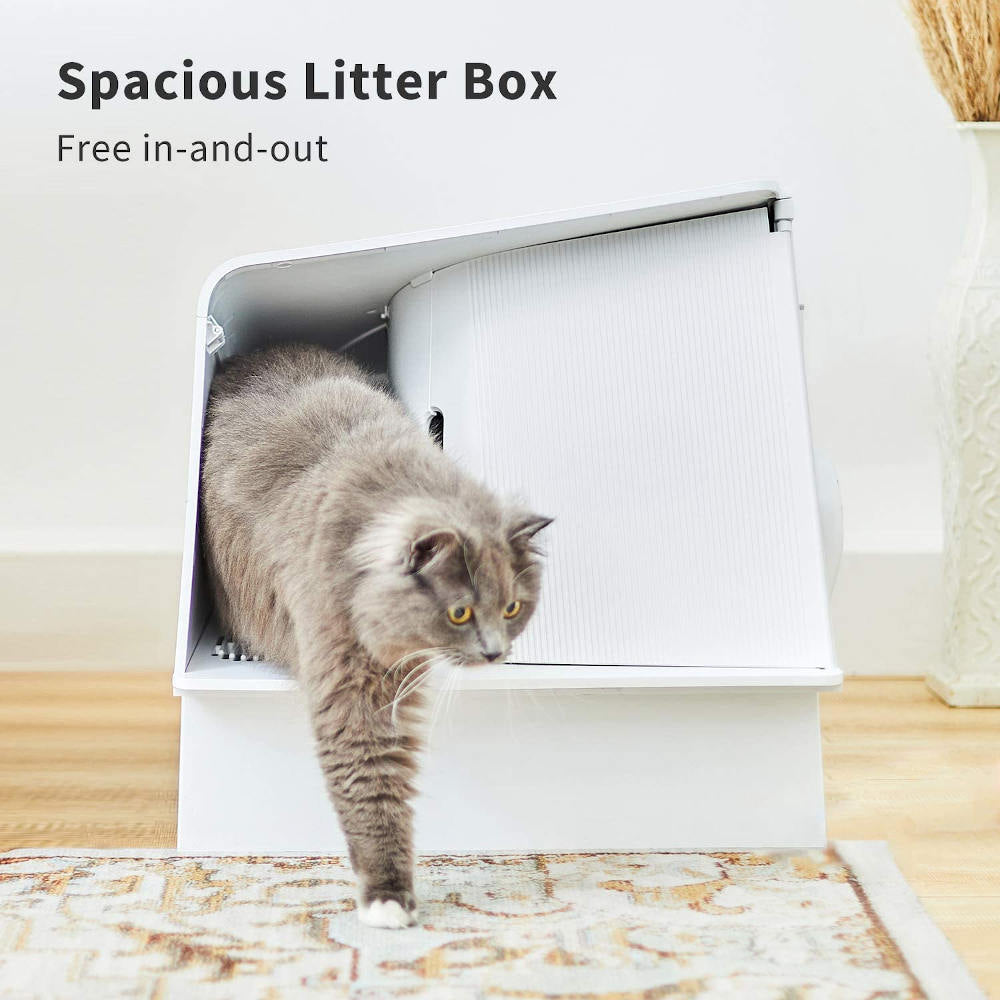 PETKIT White Villa Cat Litter Box
