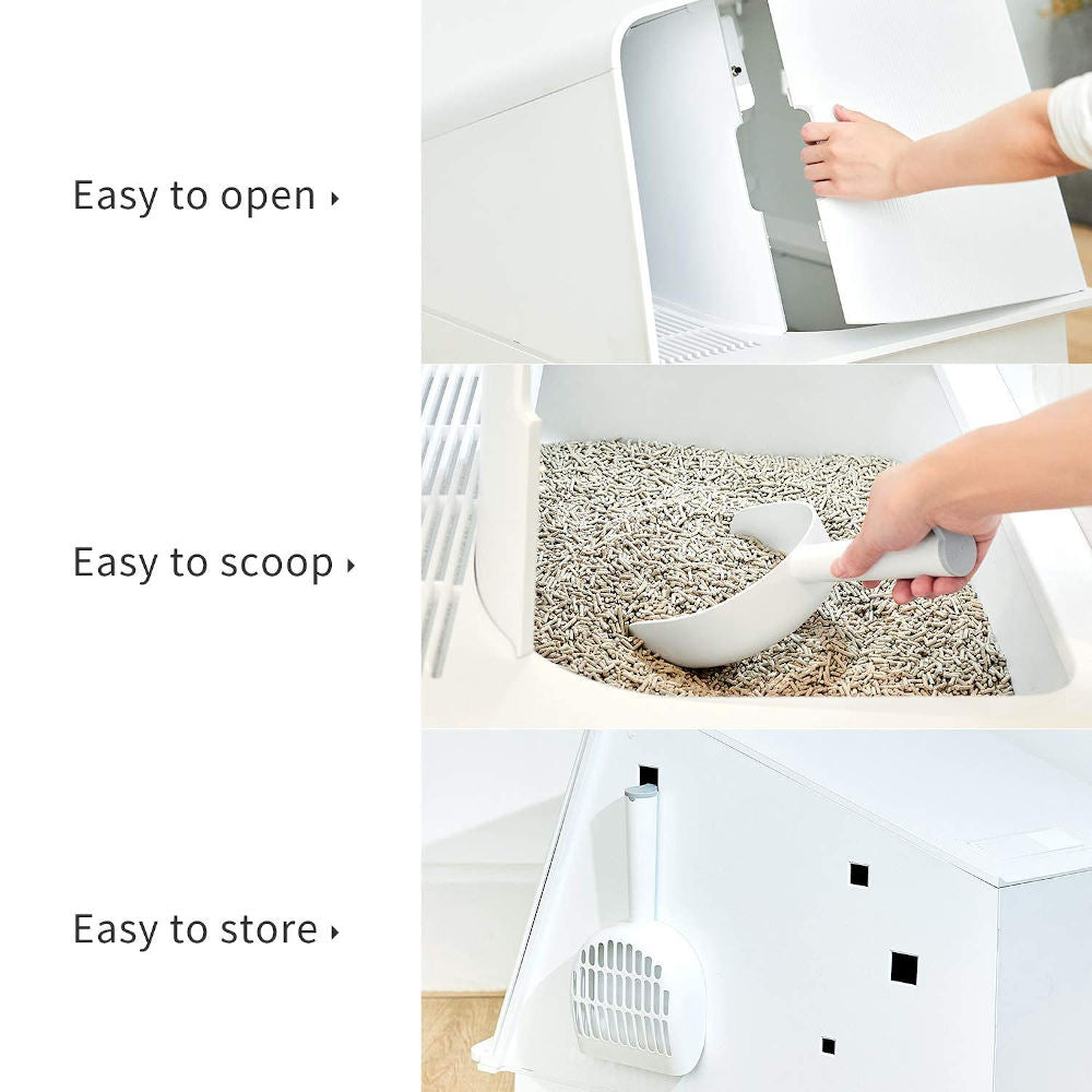 PETKIT White Villa Cat Litter Box