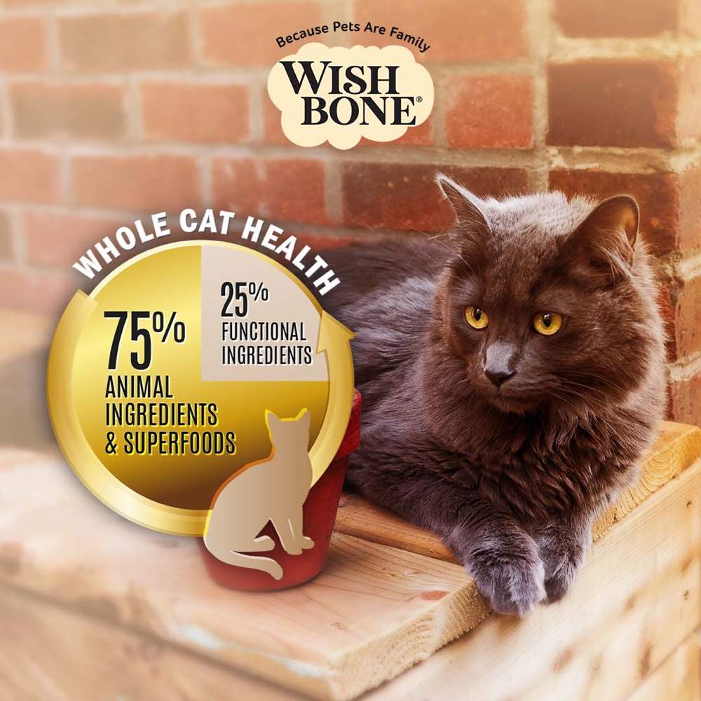 "Wishbone Graze Beef, Lamb & Chicken Grain-Free Dry Cat Food 4lb"