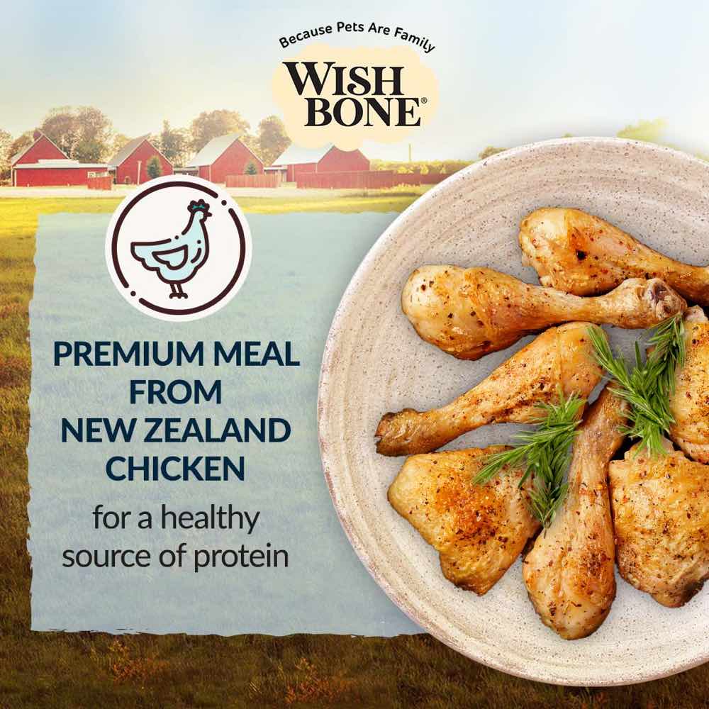 Wishbone Roost Chicken Grain-Free Dry Cat Food 4lb