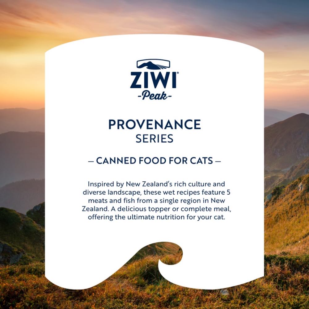 15% OFF: Ziwi Peak Provenance Hauraki Plains Grain-Free Canned Cat Food 85g